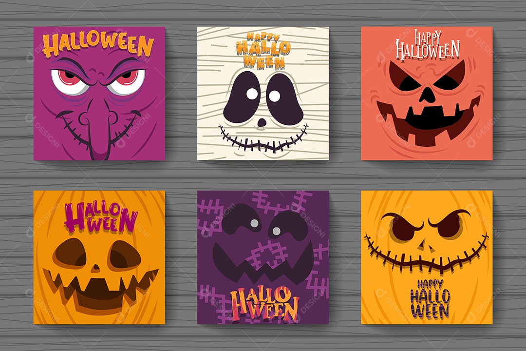 Banner Feliz Dia das Bruxas Doçura ou Travessura Ilustração Noite de Halloween Vetor EPS