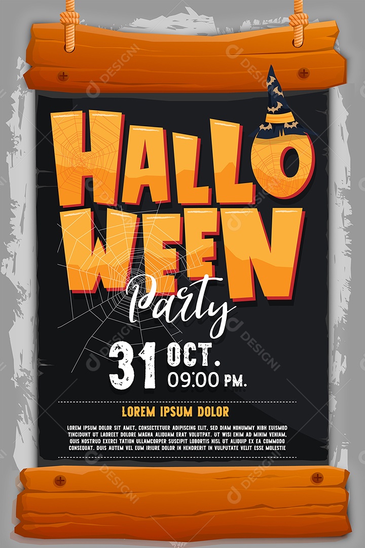 Story Feliz Dia das Bruxas Doçura ou Travessura Ilustração Noite de Halloween Vetor EPS