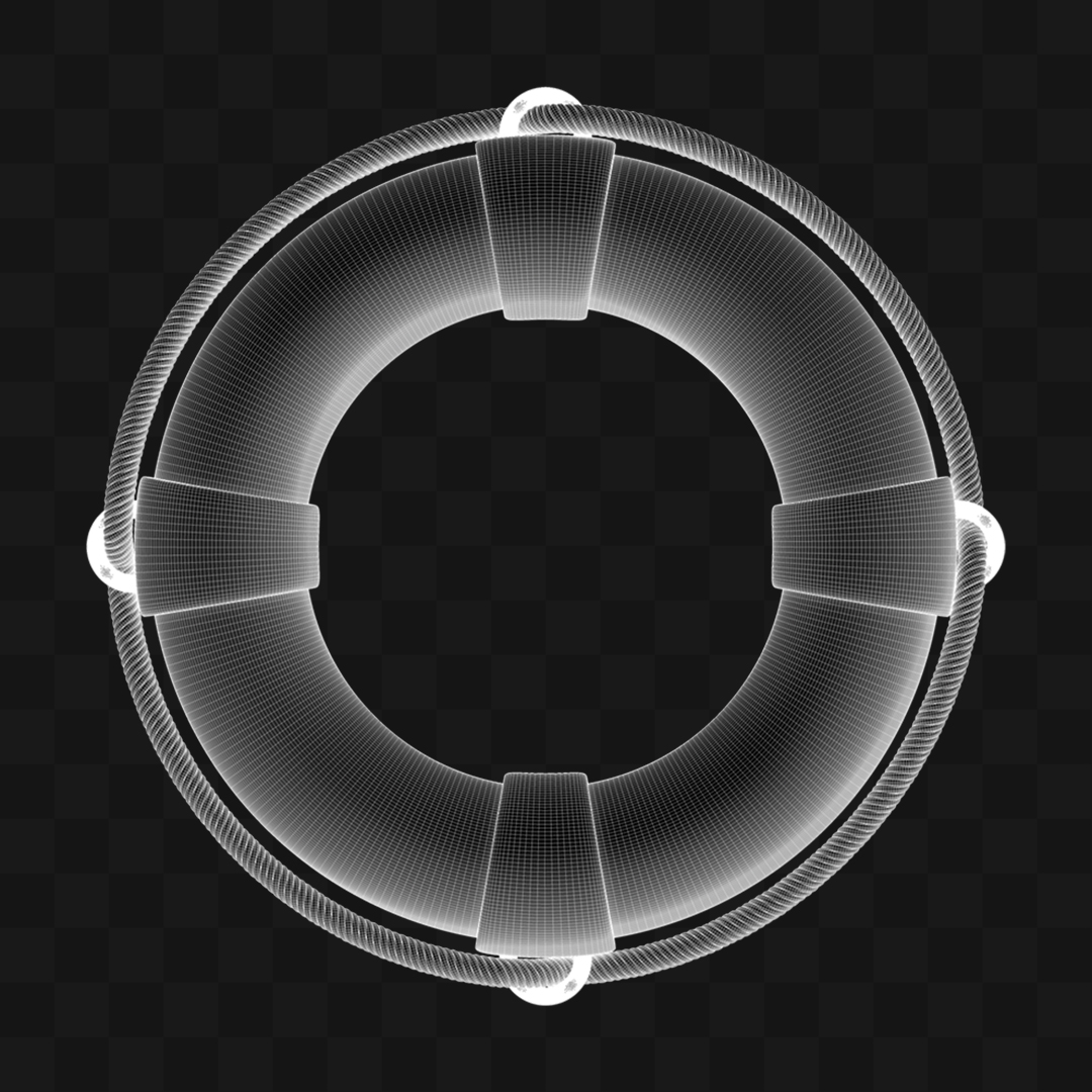 Bóia Salvar Vidas - Modelo 3D