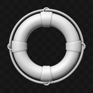 Bóia Salvar Vidas - Modelo 3D