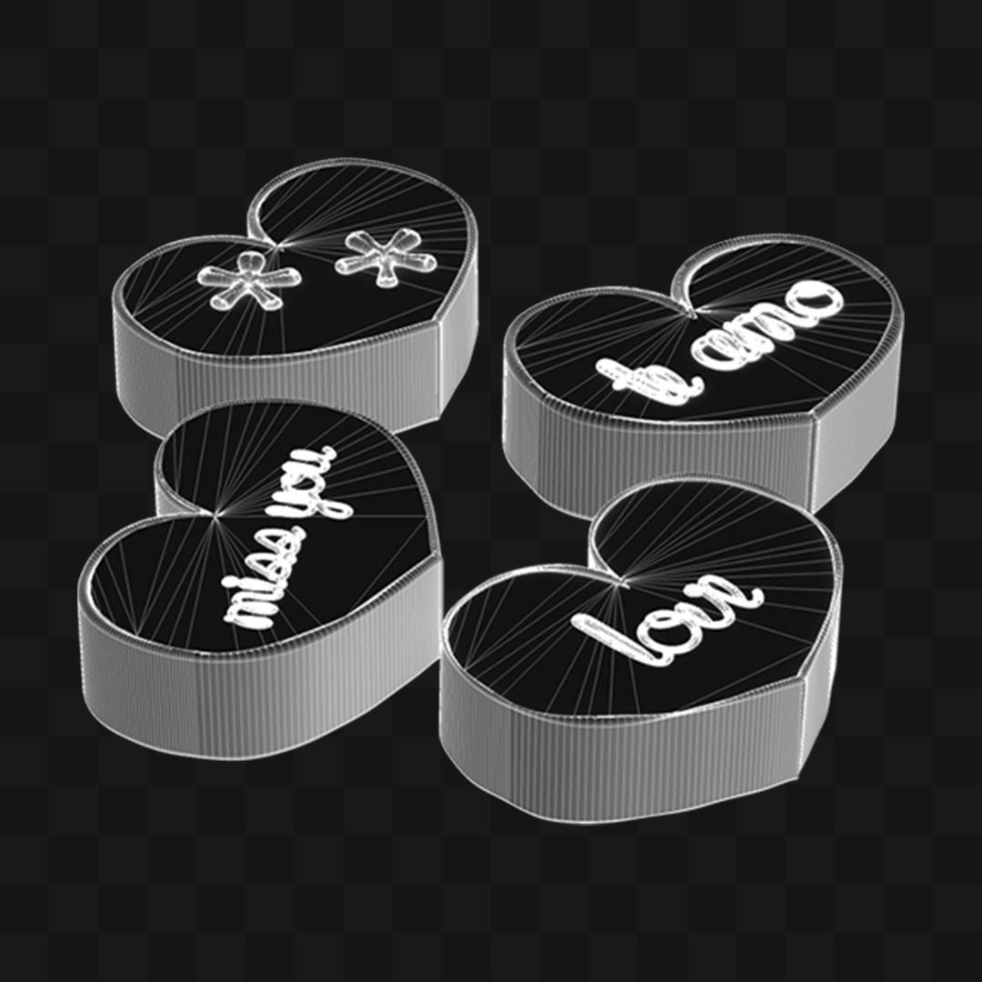 Bombons Artesanais - Modelo 3D