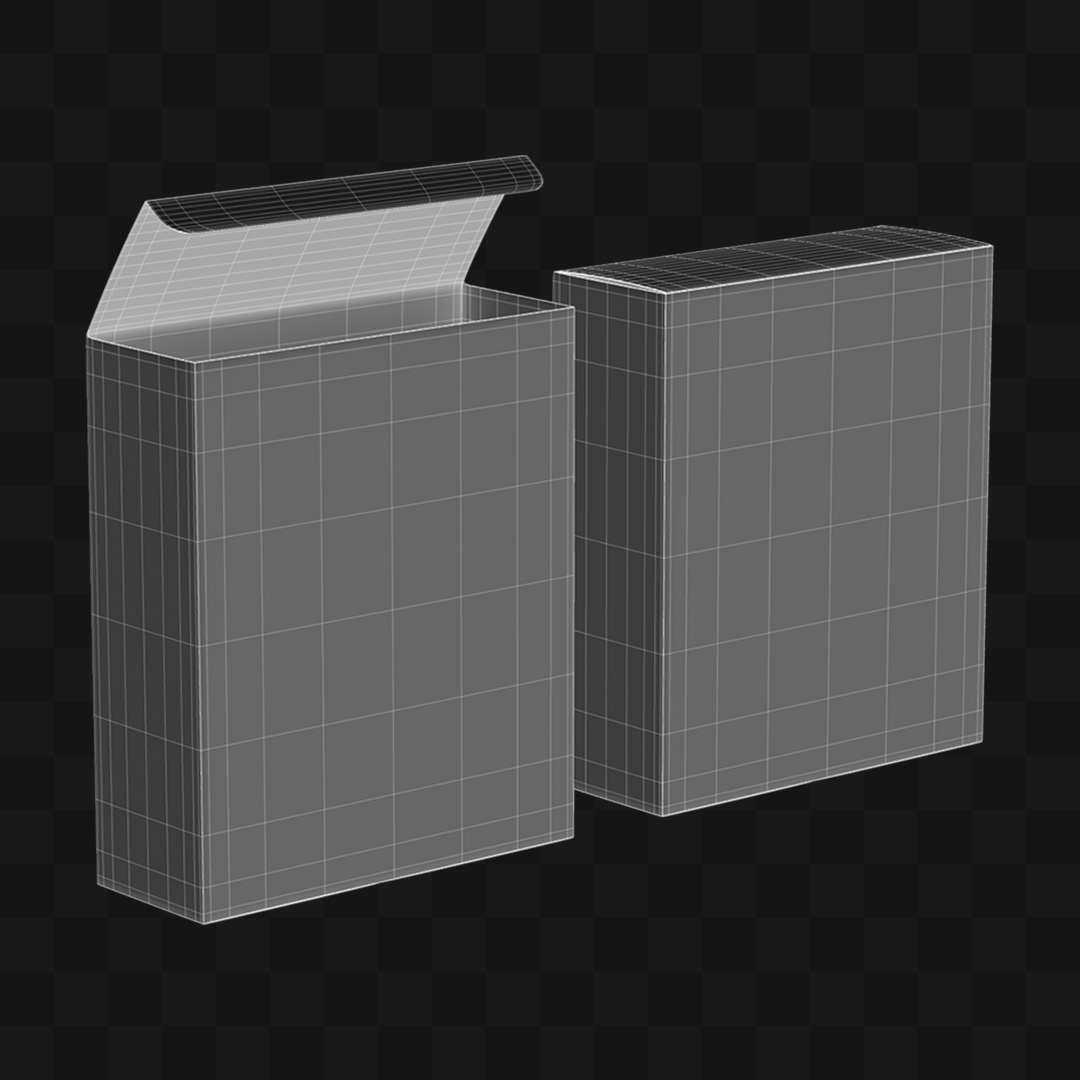 Caixa Cosméticos - Modelo 3D