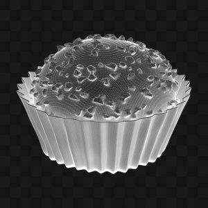 Docinho de Festa Brigadeiro - Modelo 3D