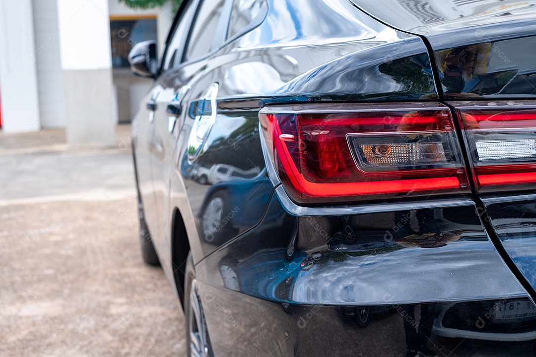 Farol de carro veiculo moderno