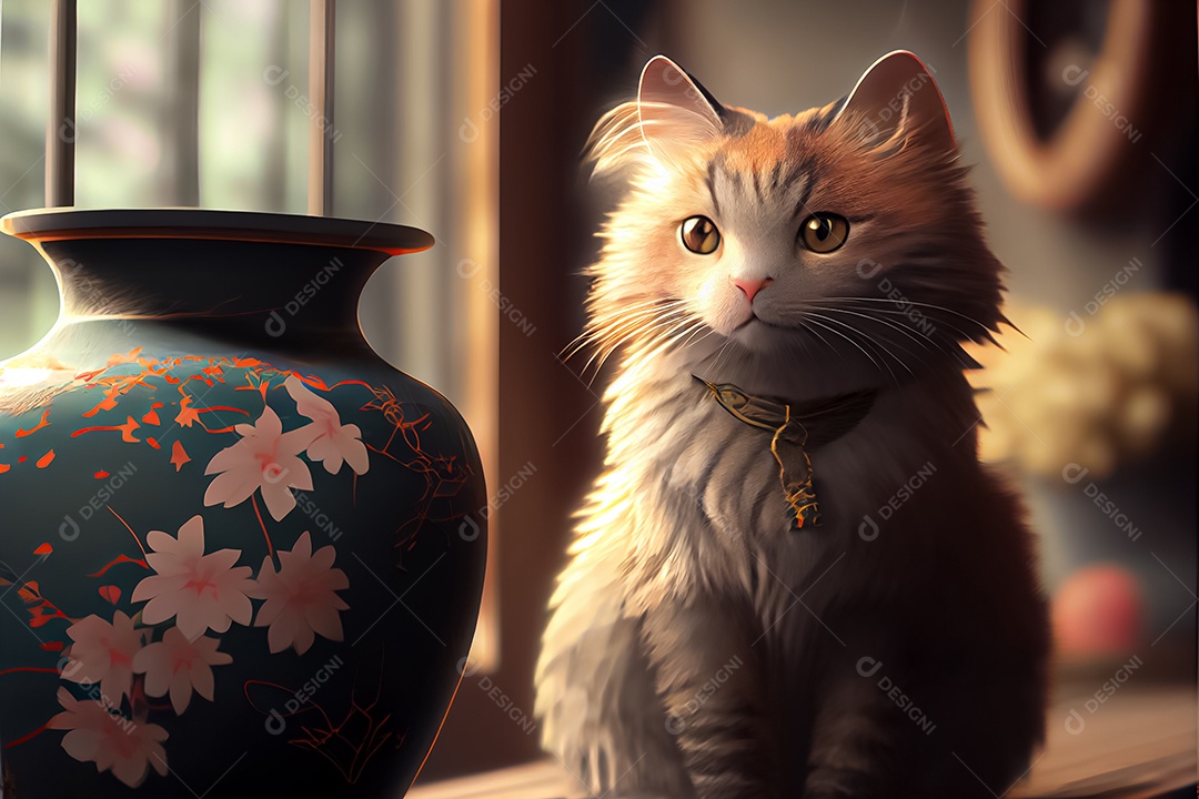 Gatos de animais fofos, amantes de gatos Dia Internacional do Abraço de Gatos  Dia do Gato do Japão