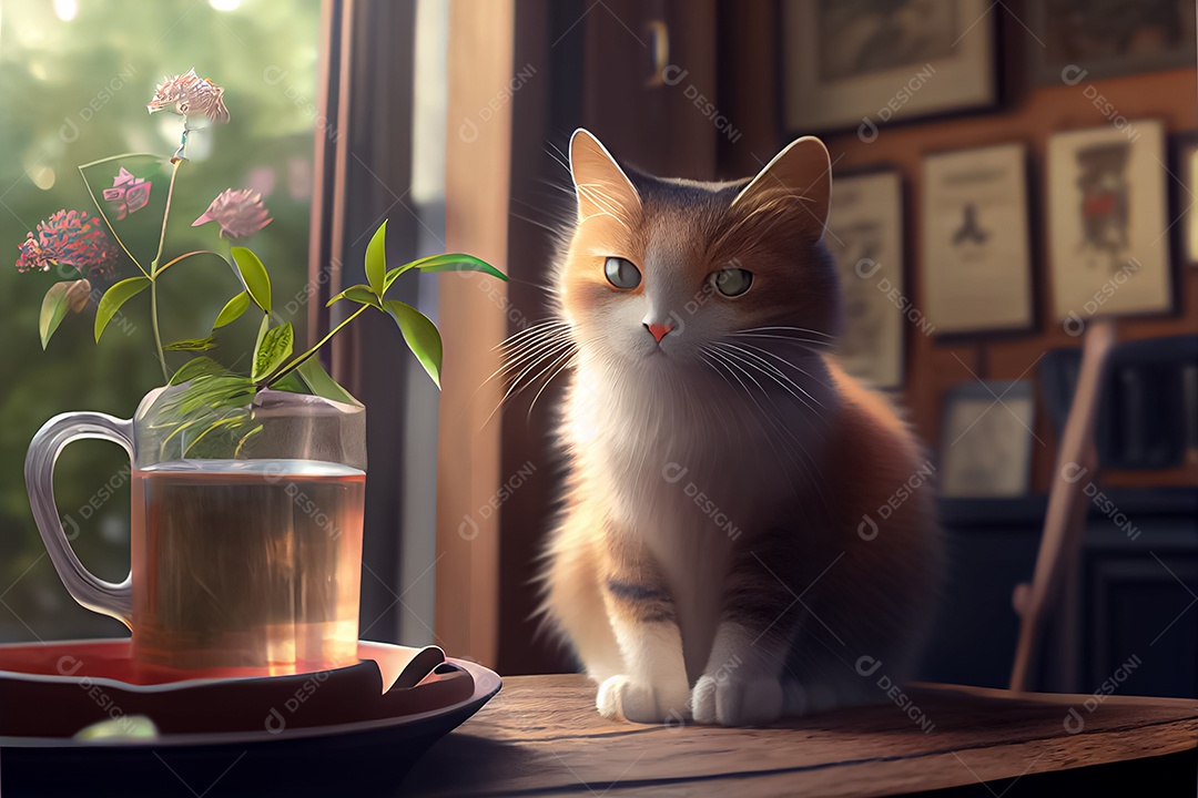 Gatos de animais fofos, amantes de gatos Dia Internacional do Abraço de Gatos  Dia do Gato do Japão