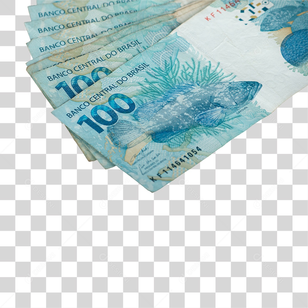 Notas de Dinheiro PNG Transparente