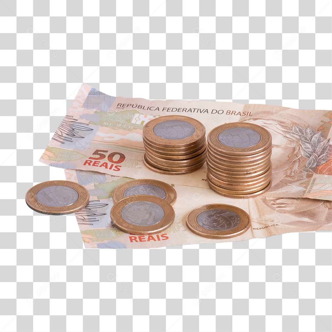 Notas de Dinheiro PNG Transparente