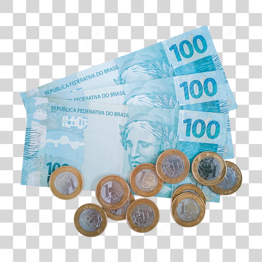 Notas de Dinheiro PNG Transparente