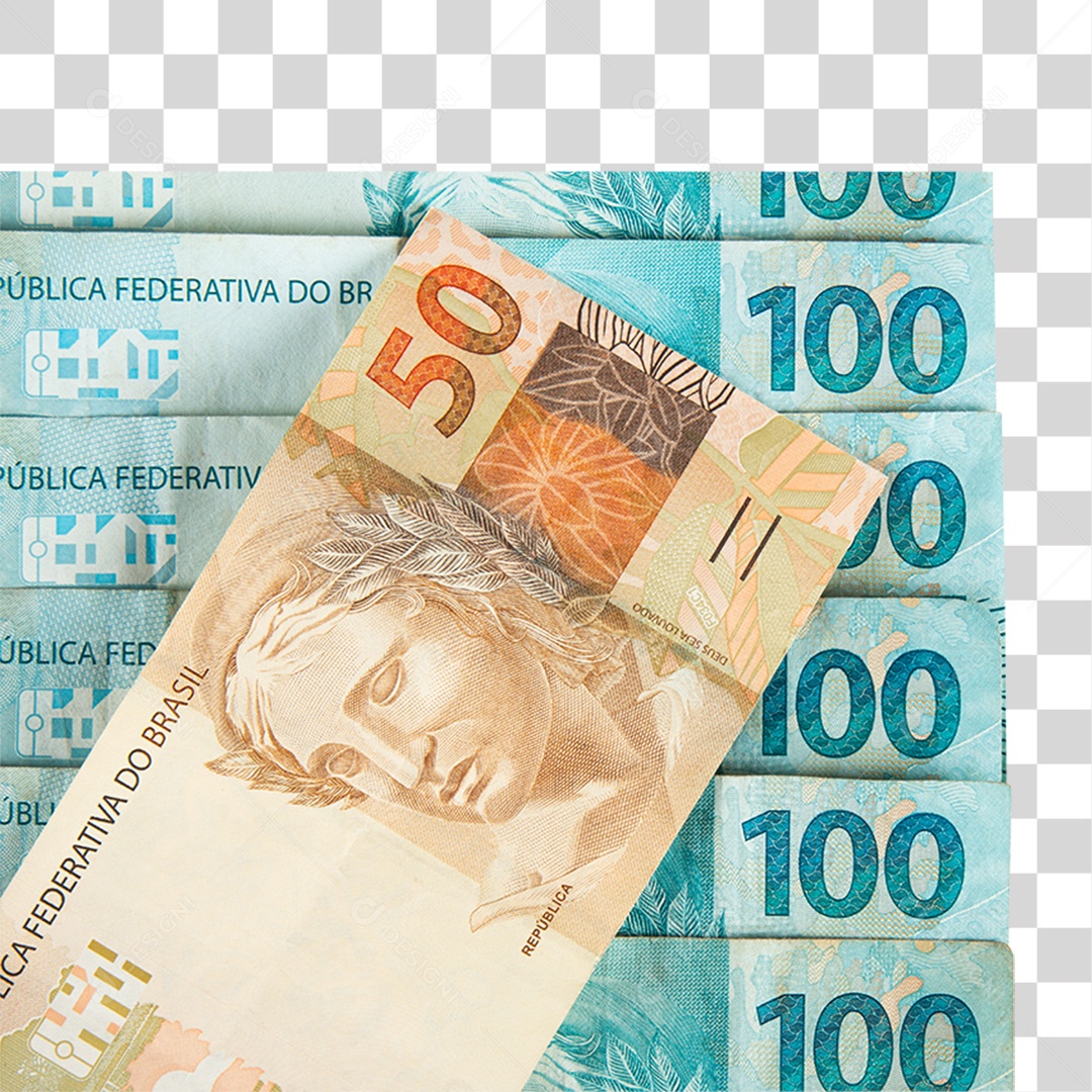 Notas de Dinheiro PNG Transparente