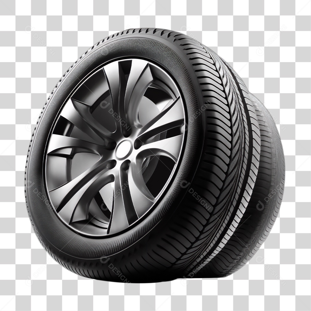 Pneu de Carro PNG Transparente