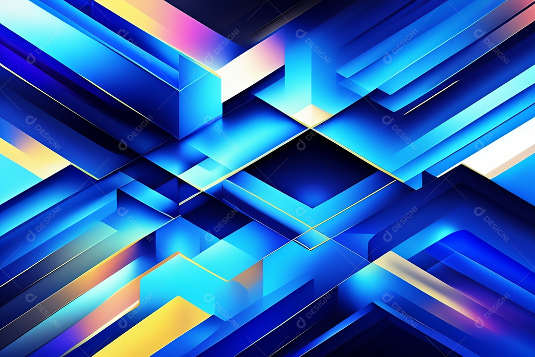 Fundo de formas geométricas gradiente