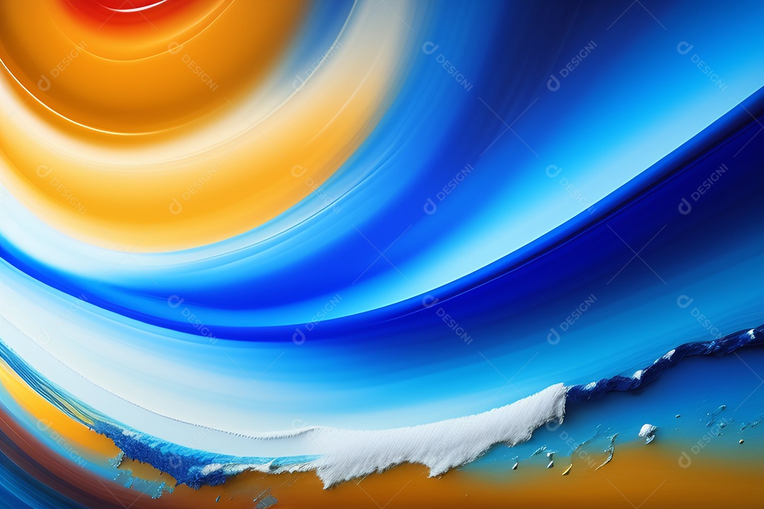 Background de ondas azuis