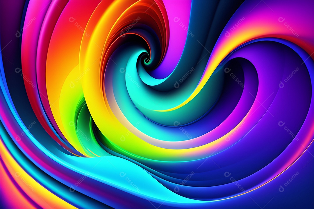 Background redemoinho colorido