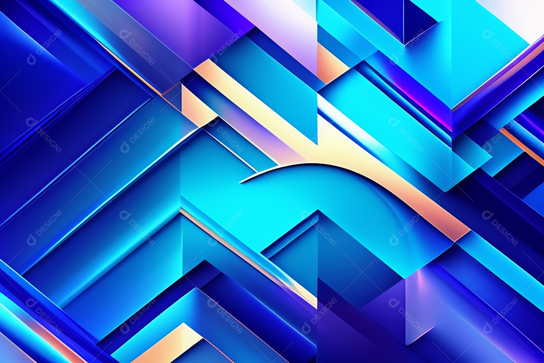 Fundo de formas geométricas gradiente