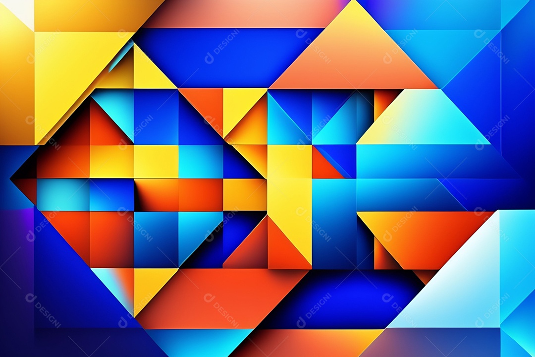 Background de formas geométricas