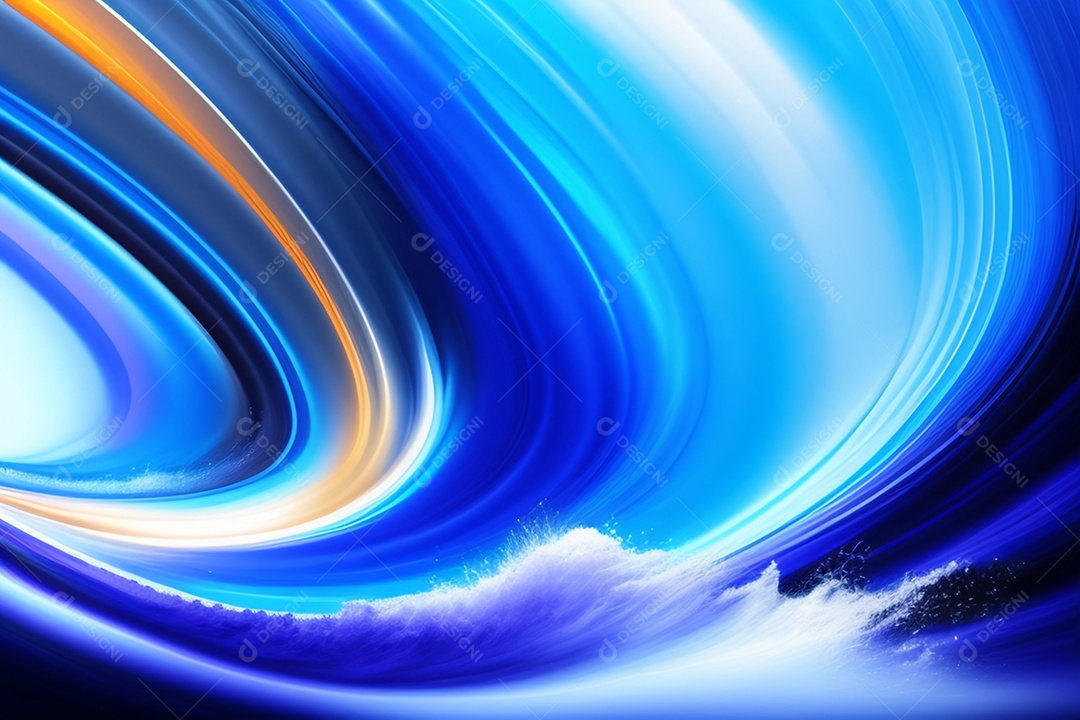 Background de ondas do mar