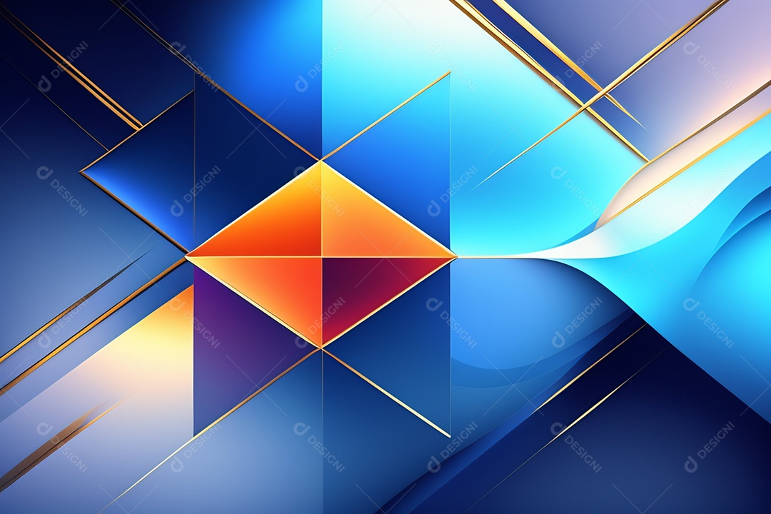 Background de formas geométricas coloridas