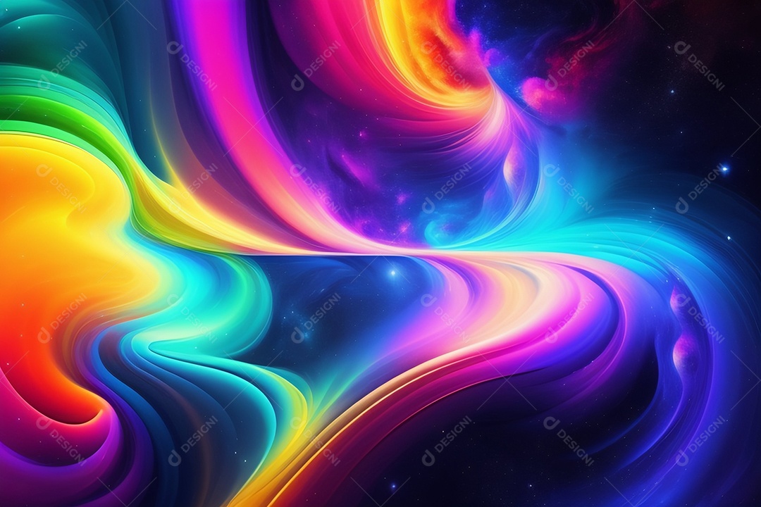 Background de linhas coloridas abstratas