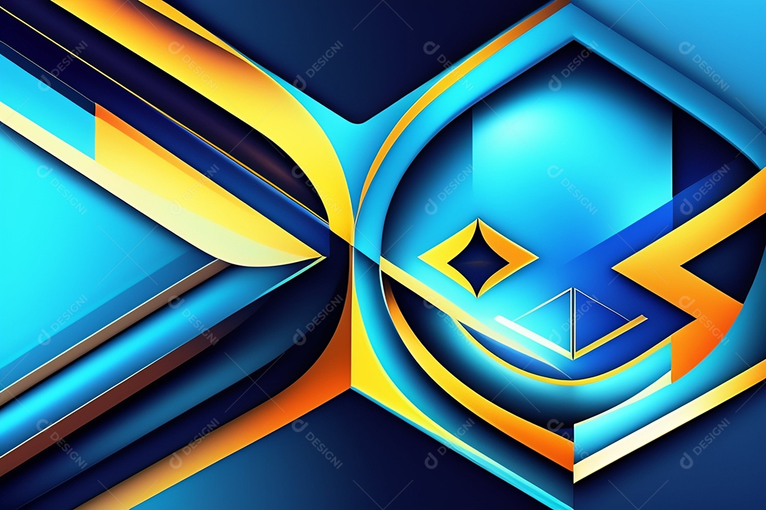 Background de formas geométricas coloridas