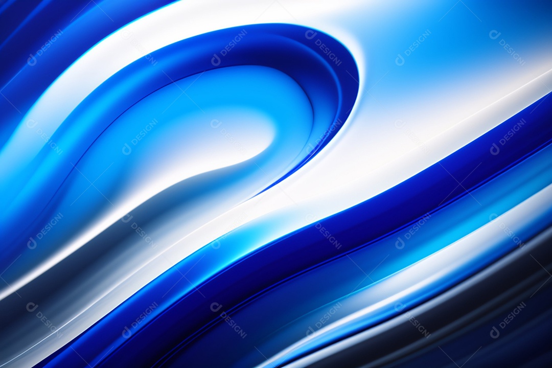 Background ondulado azul