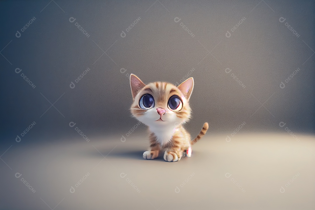 Ilustração sobre gatos.