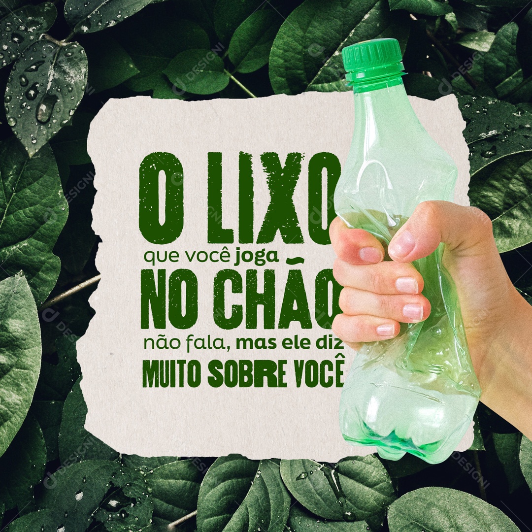 Sustentabilidade e Meio Ambiente Social Media PSD Editável
