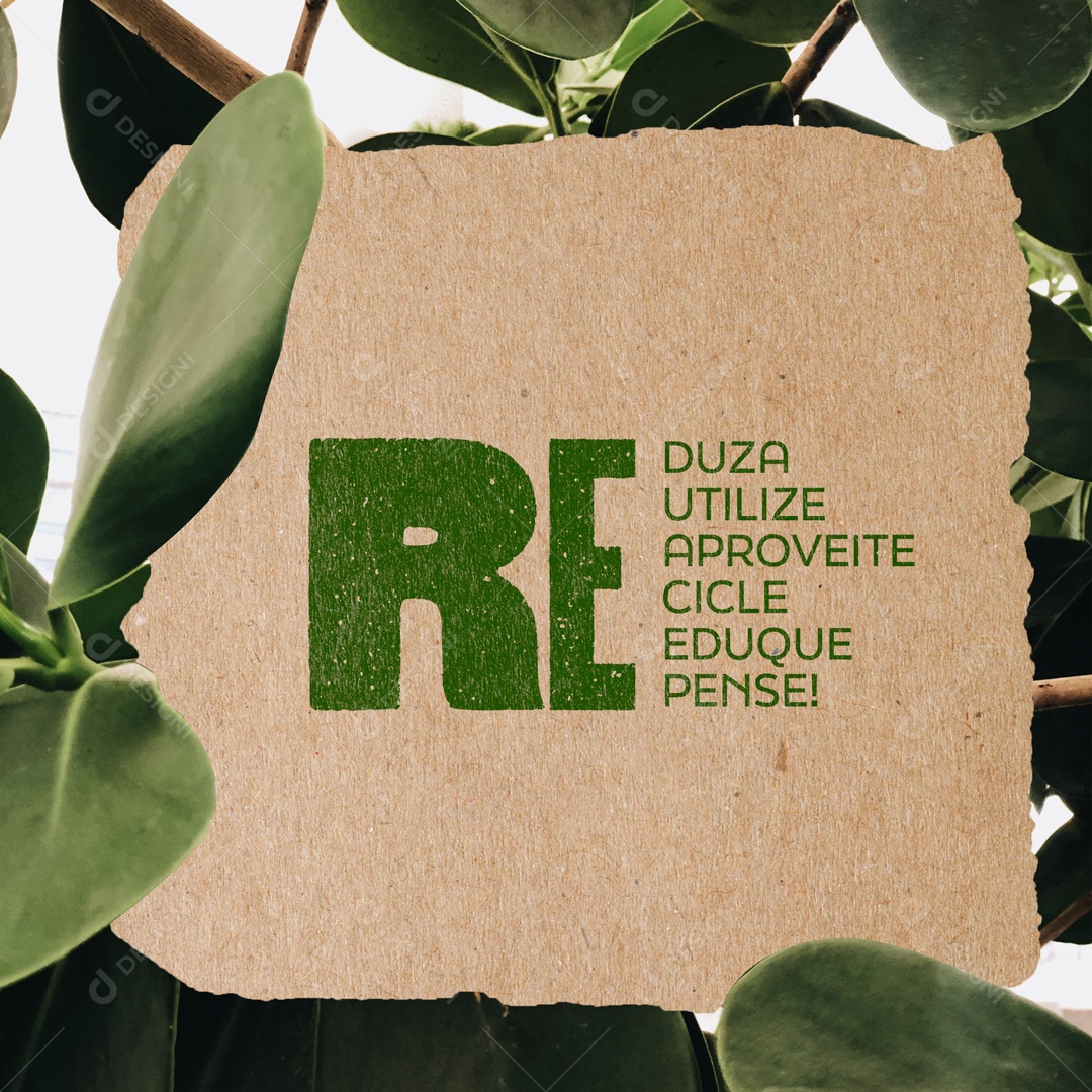 Sustentabilidade e Meio Ambiente Social Media PSD Editável