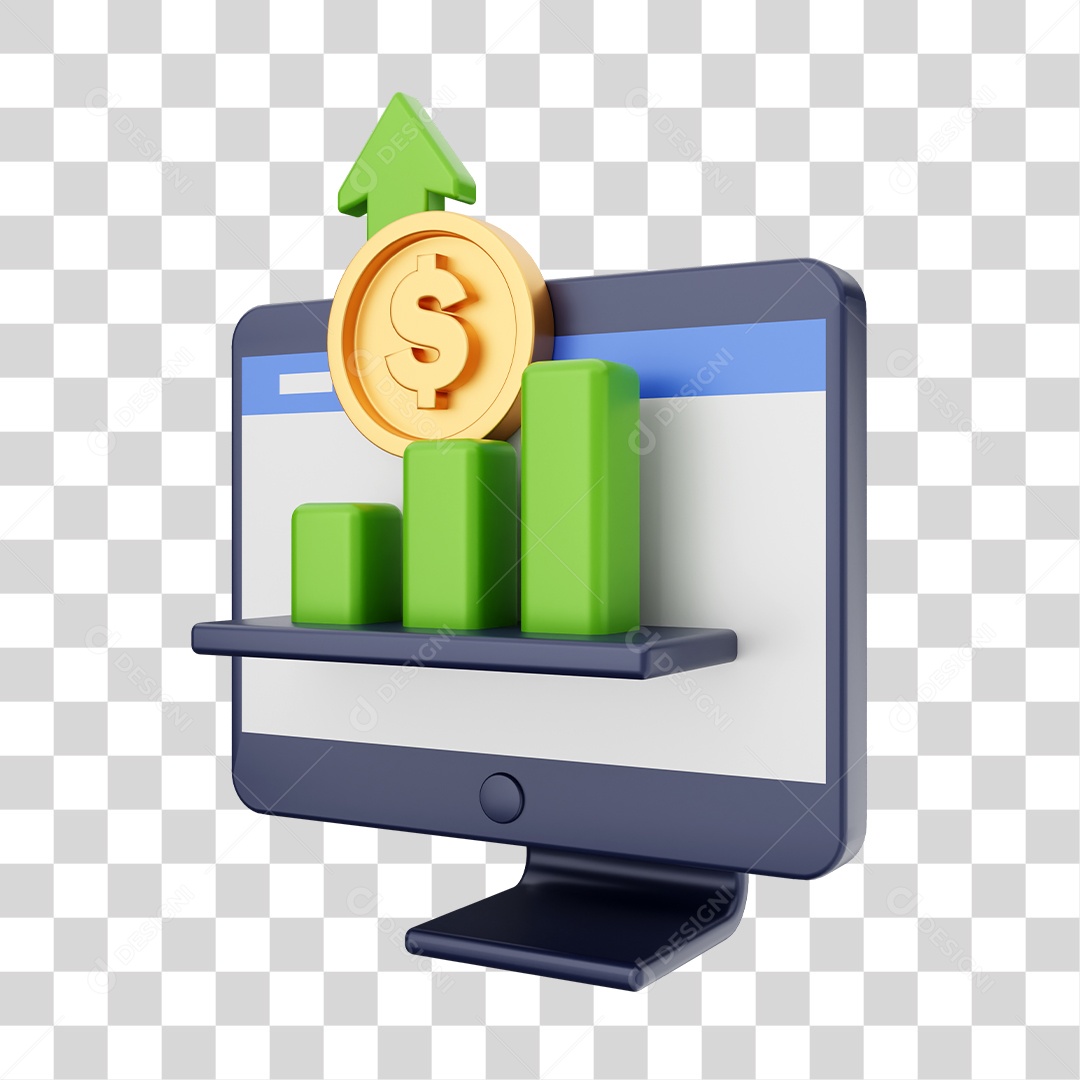 Função de Computador Gráfico Elemento 3D para Composição PNG Transparente