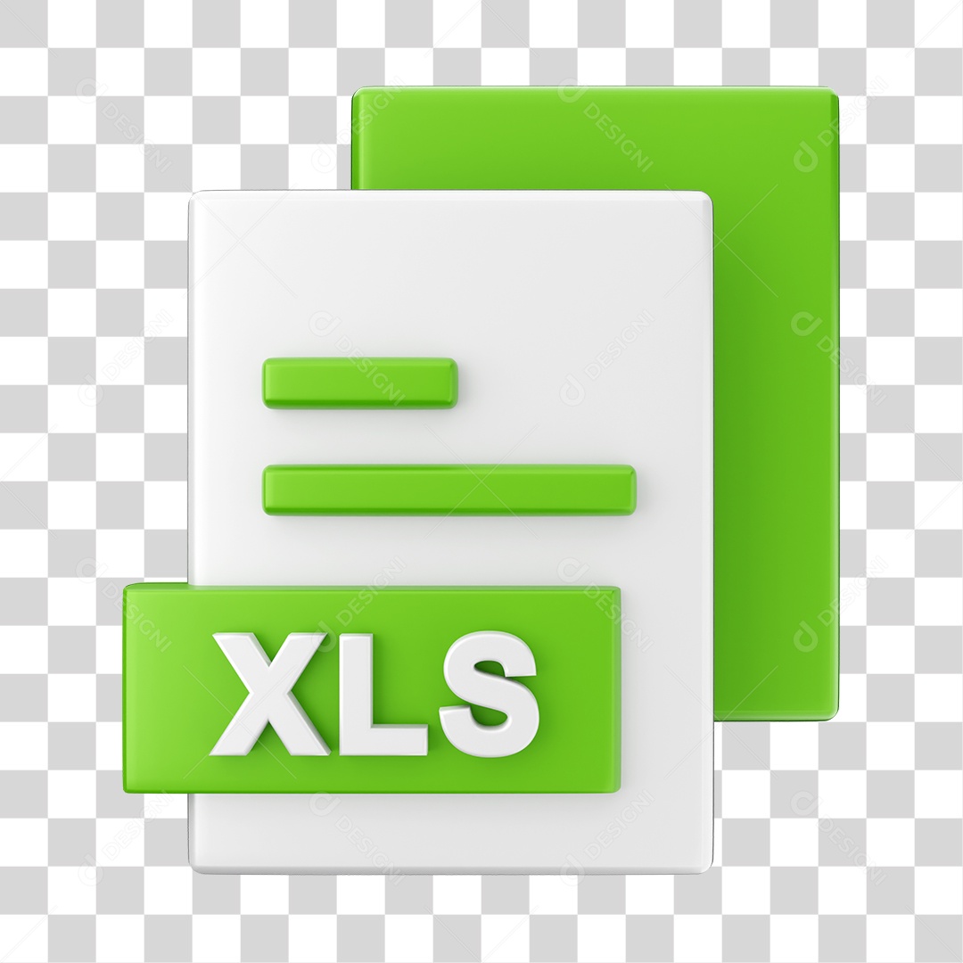 Formato de arquivo XLS Elemento 3D
