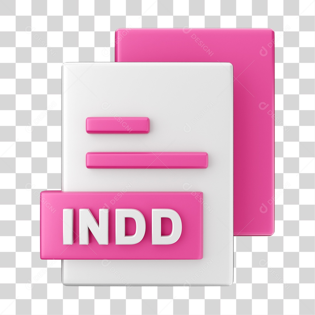 Formato de Arquivo INDD Elemento 3D