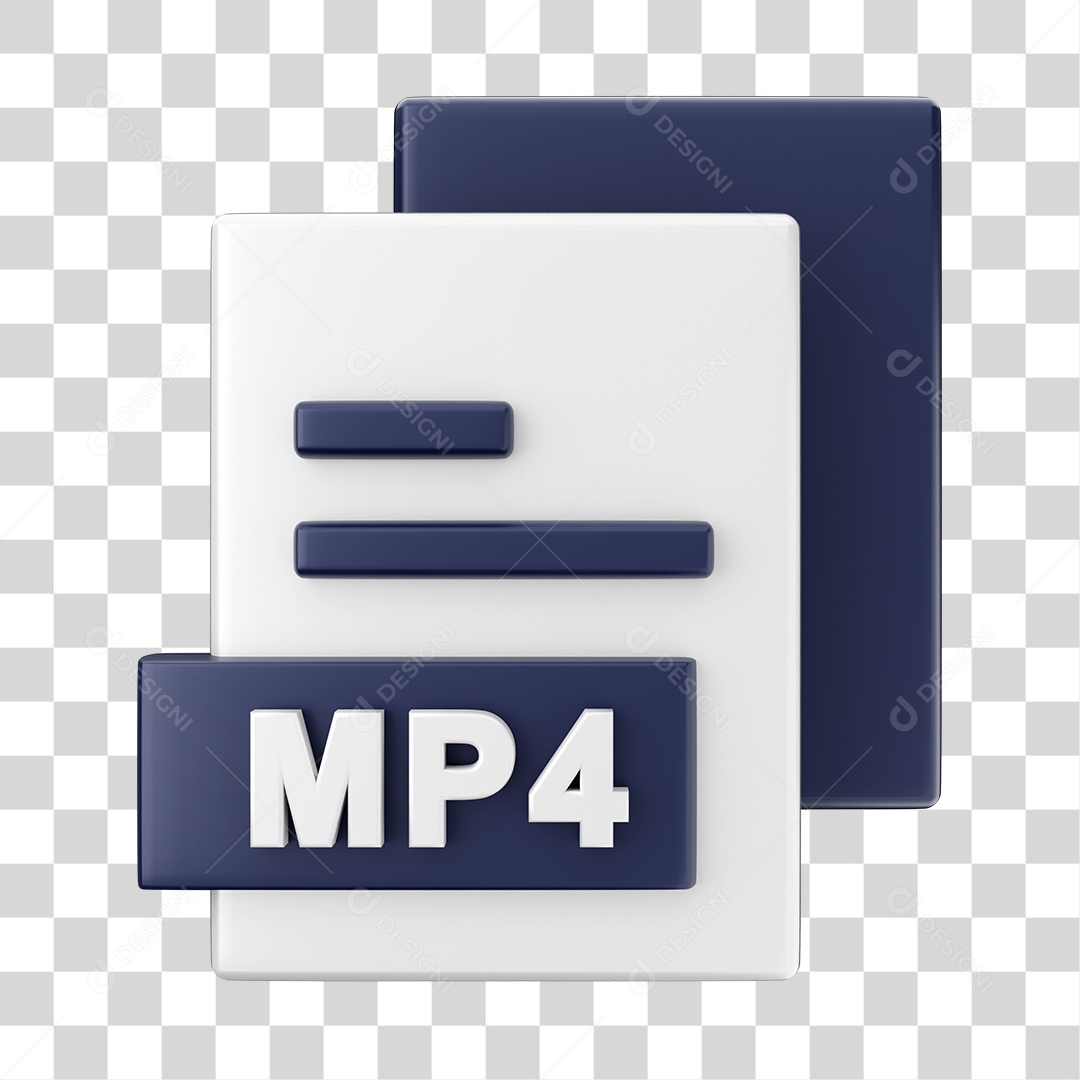 Formato de Arquivo MP4 Elemento 3D
