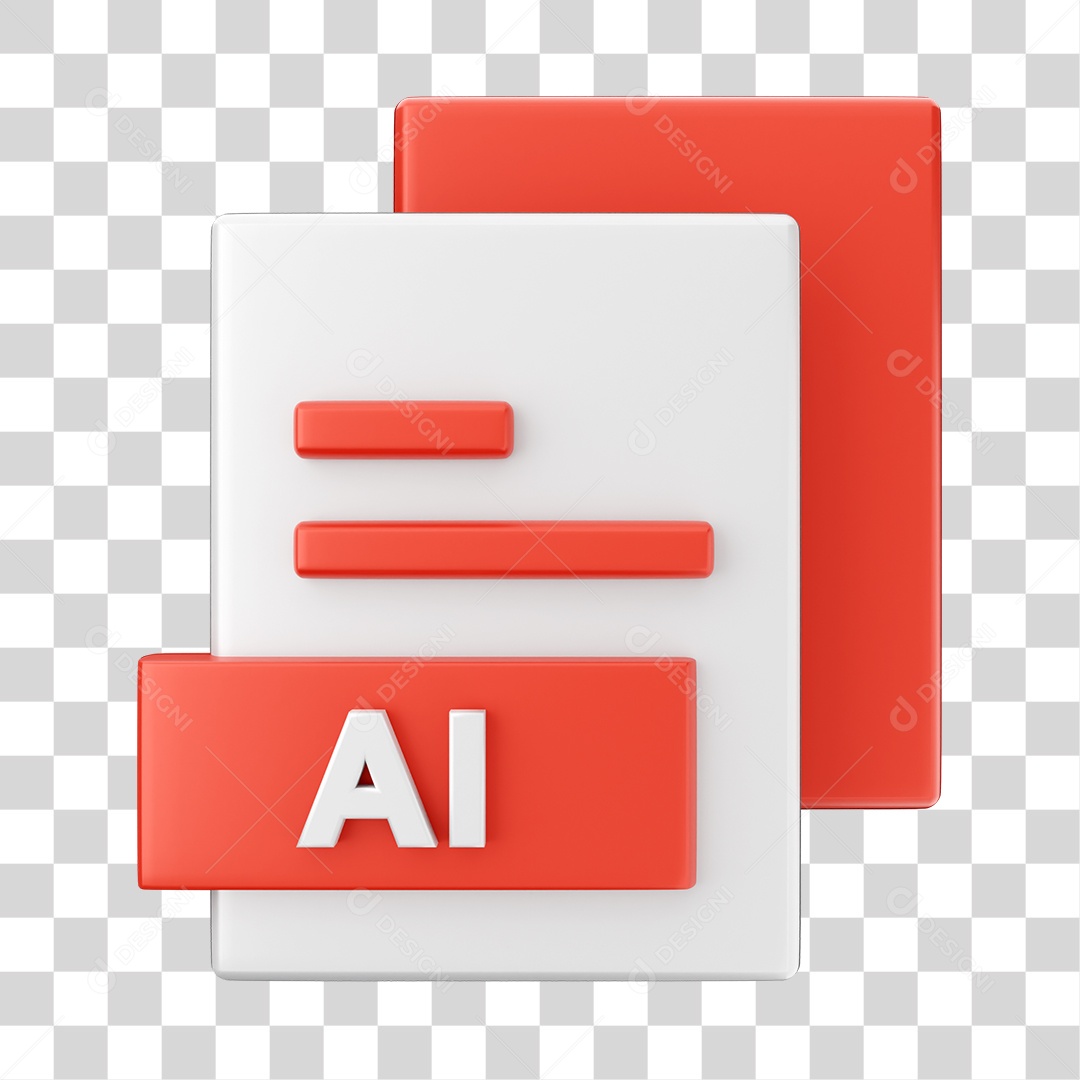 Formato de arquivo AI Elemento 3D PSD