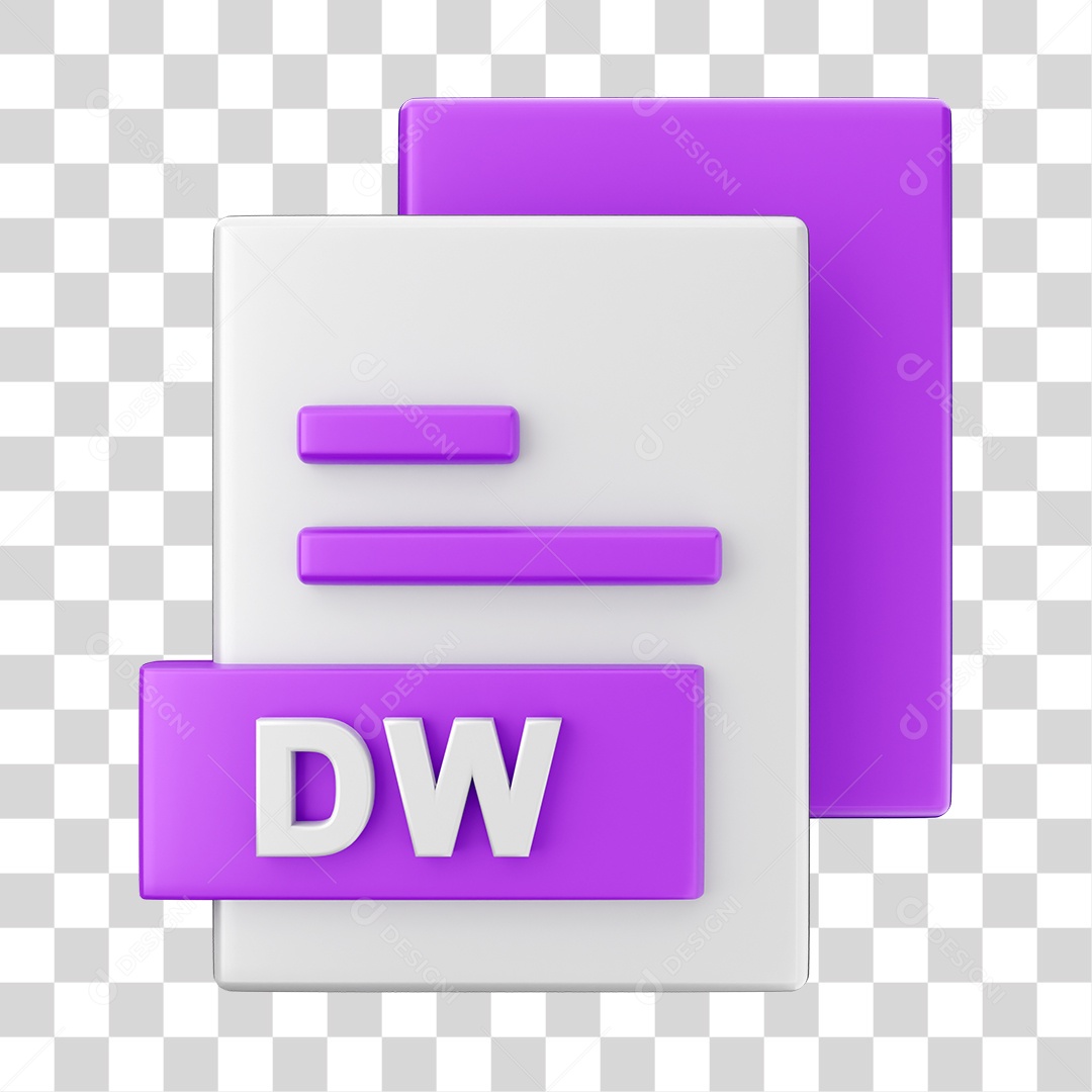 Formato de Arquivo DW Elemento 3D PSD