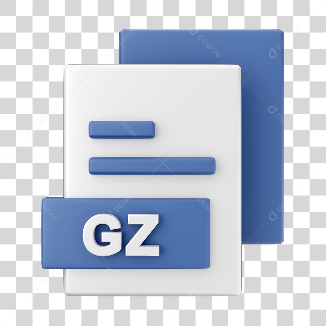 Formato de Arquivo GZ Elemento 3D PSD