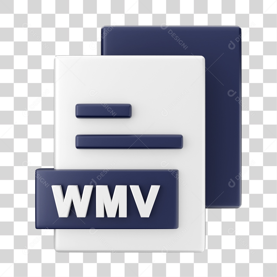 Formato de Arquivo WMV Elemento 3D PSD