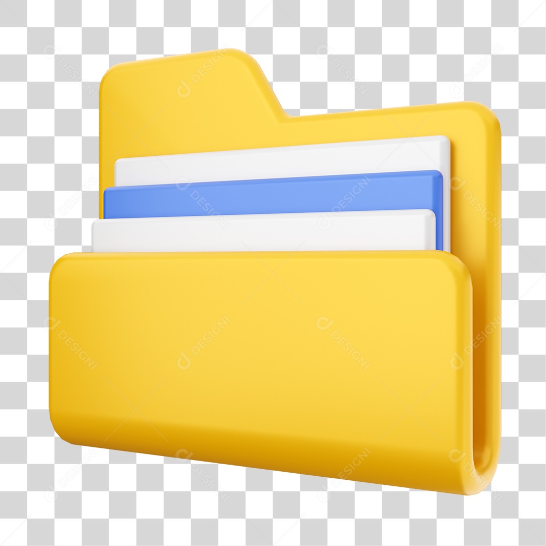 Formado De Arquivo Elemento 3D PNG Transparente
