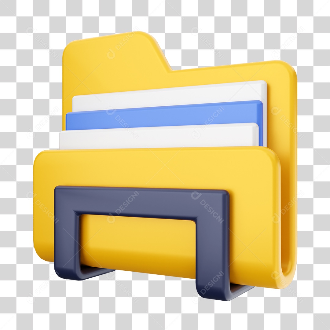 Formado De Arquivo Elemento 3D PNG Transparente