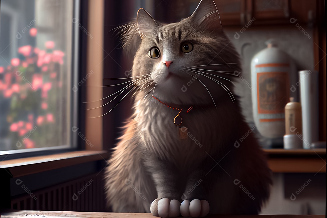 Gatos de animais fofos, amantes de gatos