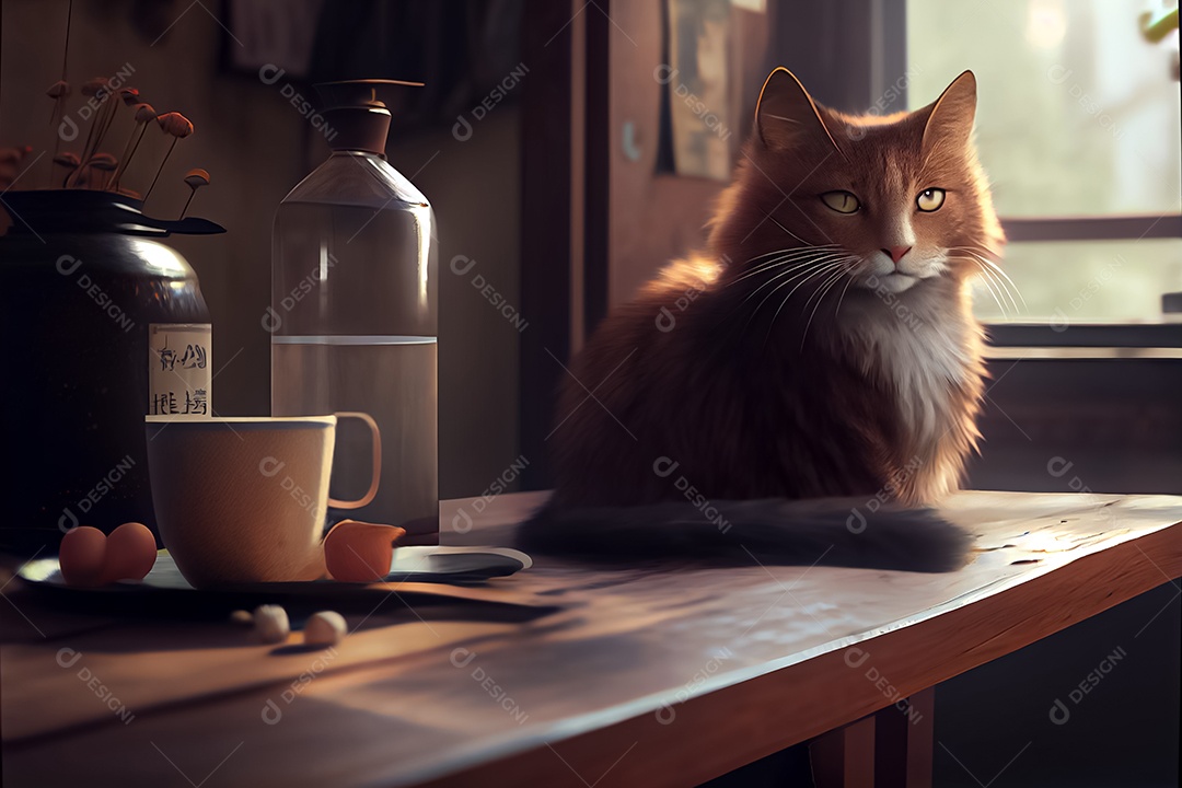 Gatos de animais fofos, amantes de gatos