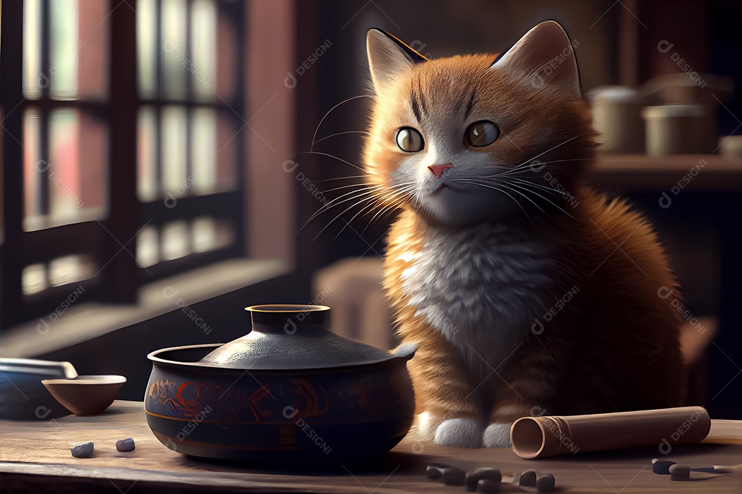 Gatos de animais fofos, amantes de gatos