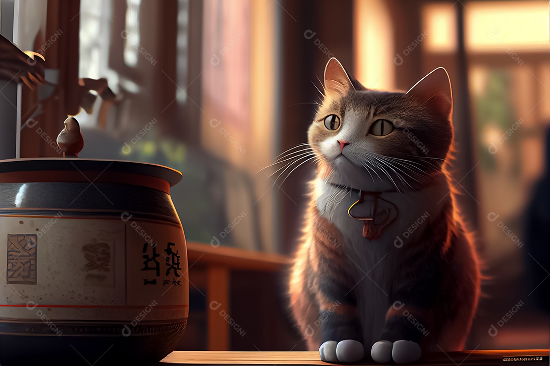 Gatos de animais fofos, amantes de gatos