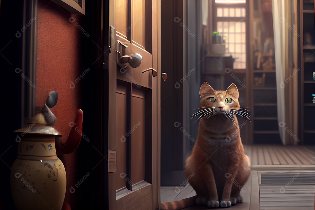 Gatos de animais fofos, amantes de gatos