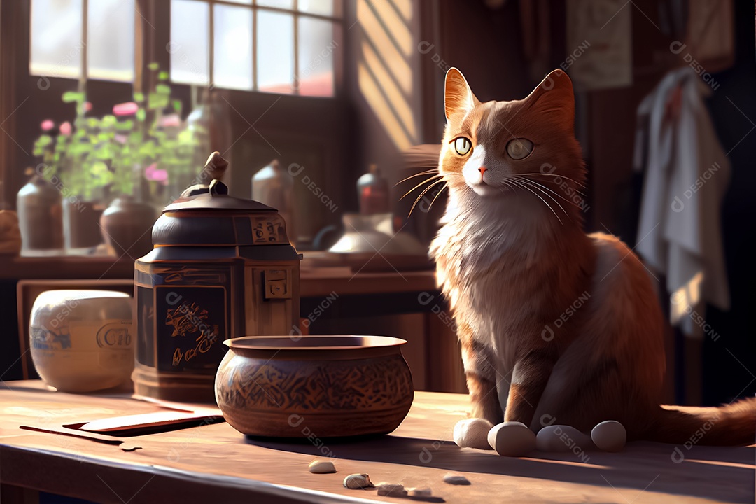 Gatos de animais fofos, amantes de gatos