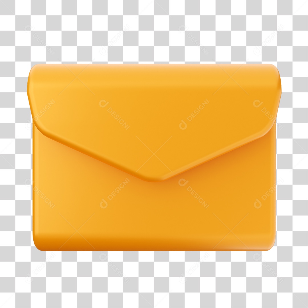 Ícone De Mensagem Elemento 3D PNG Transparente