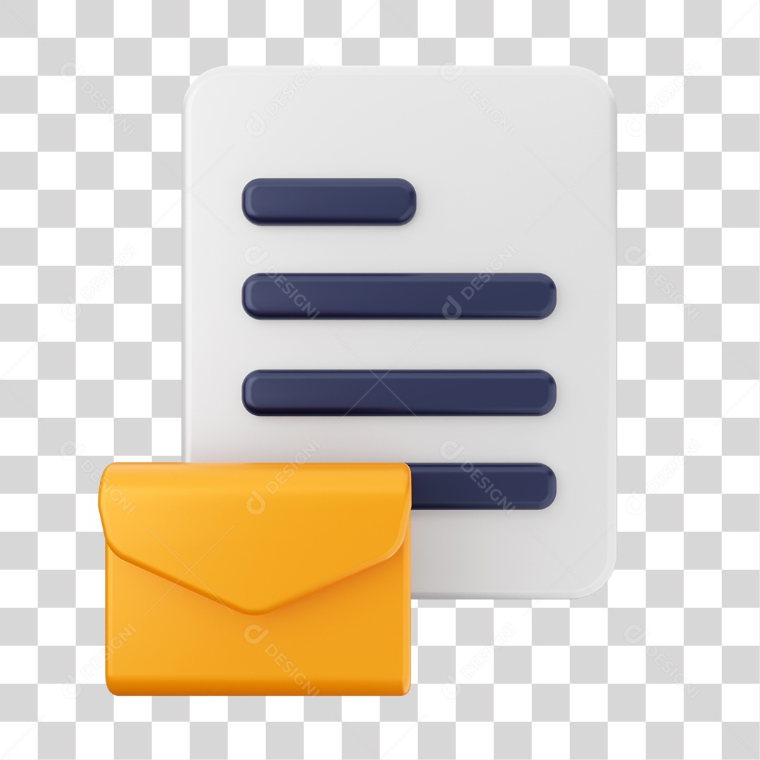 Ícone De Mensagem Em Texto Elemento 3D PNG Transparente