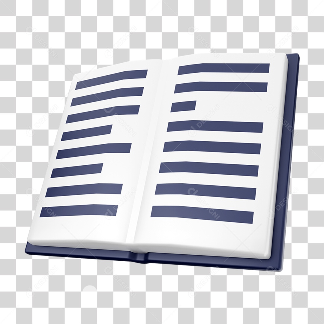 Elemento 3D Símbolo Arquivo Para Composição PNG Transparente