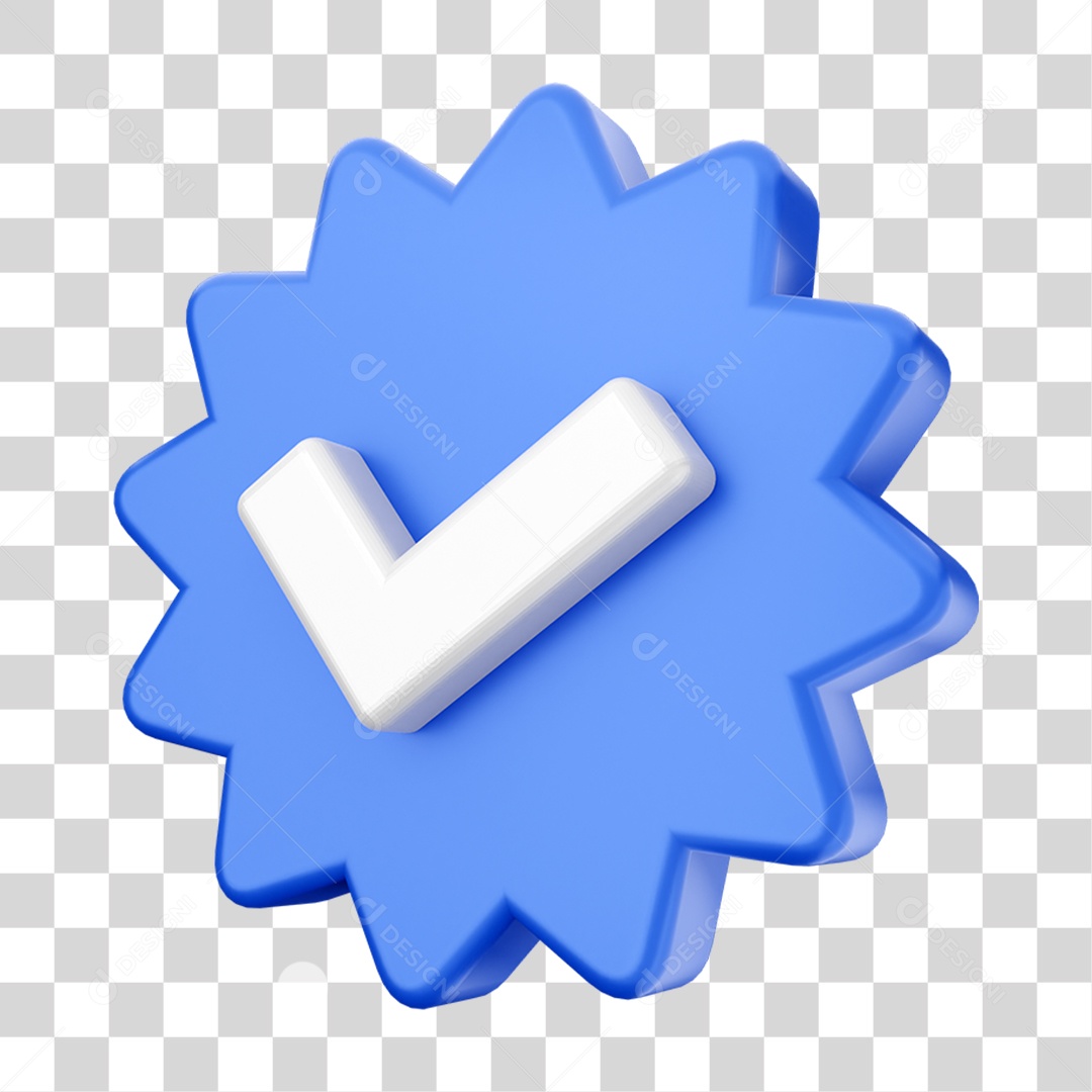 Elemento 3D Símbolo Para Composição PNG Transparente