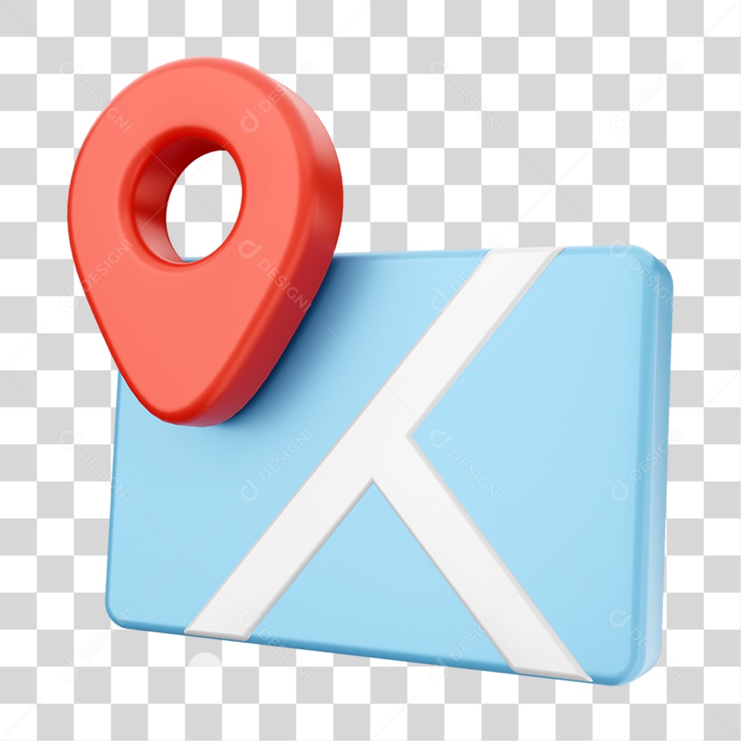 Elemento 3D Símbolo Para Composição PNG Transparente