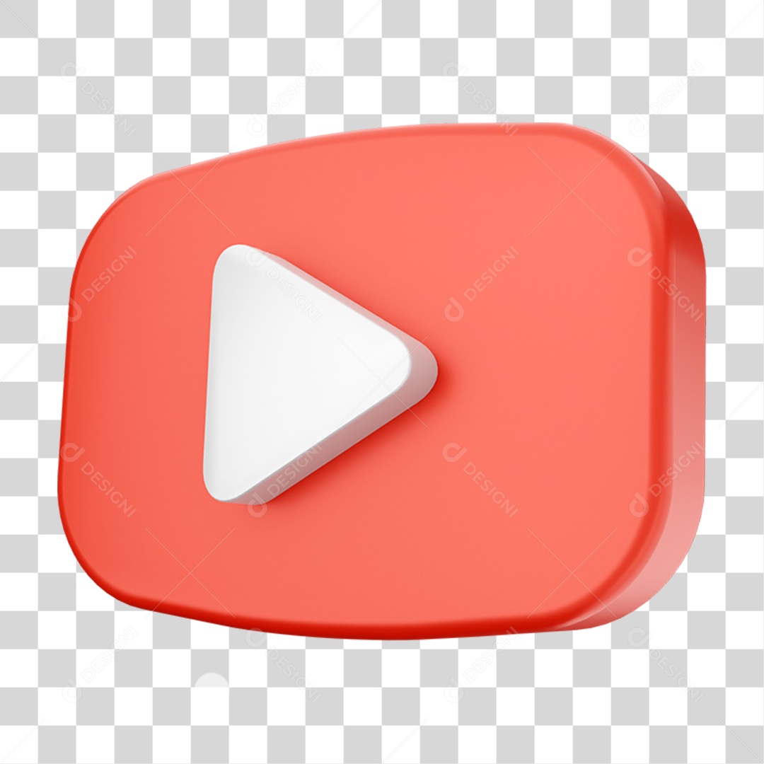 Elemento 3D Símbolo Para Composição PNG Transparente